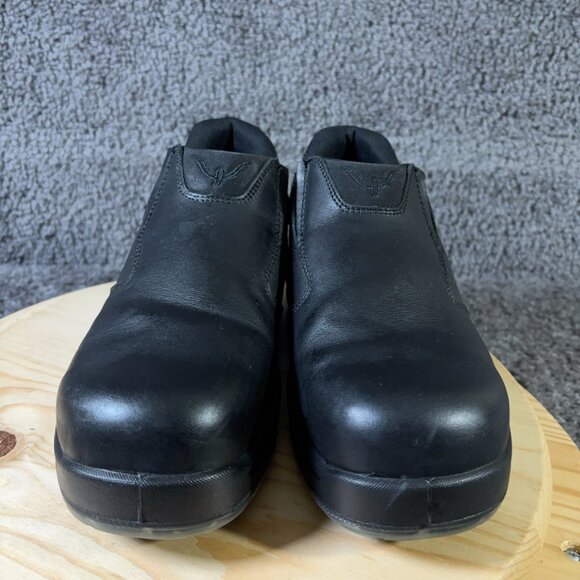 Thorogood Safety Boot Thoro-Flex Mens Size 8.5 Black Leather Composite Toe Boot - Picture 2 of 8